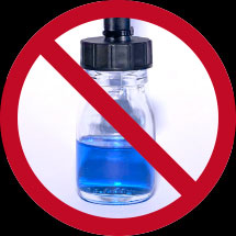 Too much liquid in the bottle